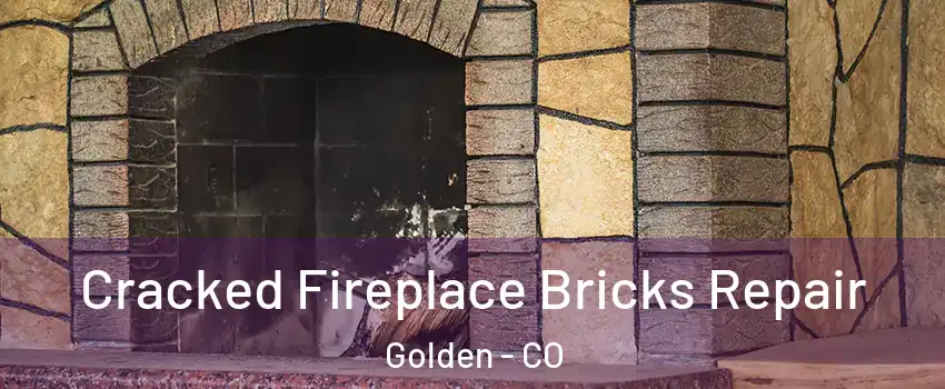  Cracked Fireplace Bricks Repair Golden - CO