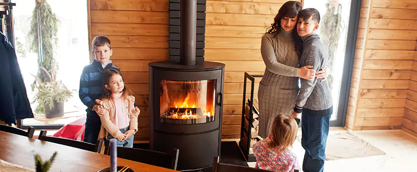 Morso Cast Iron Fireplace Insert Installation in Golden, Colorado