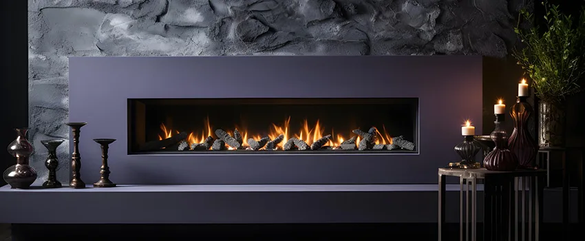 Ember Bed for Ventless Gas Fireplace in Golden, CO