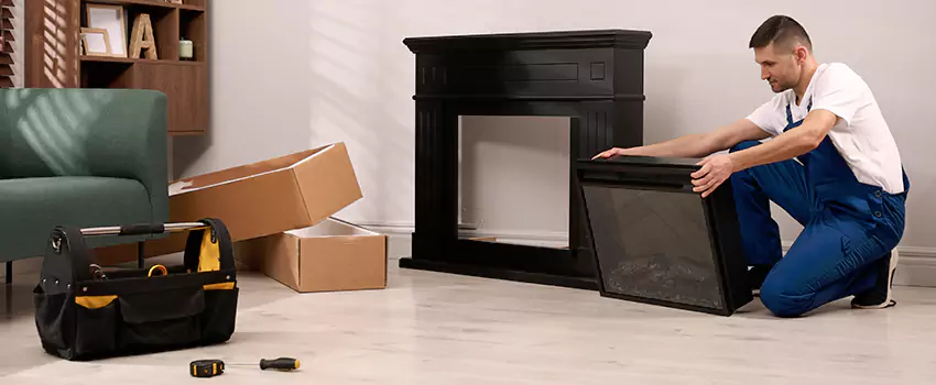 Old Rusted Metal Fireplace Repair And Replacement in Golden, CO